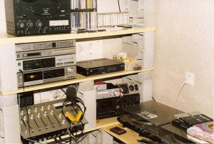 Montage studio Baccara 938 fm.